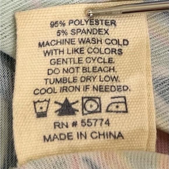 SIMPLY SOUTHERN Preppy Tropical Bell Sleeve Colorful Pineapple Mini Dress Size S - Picture 11 of 13